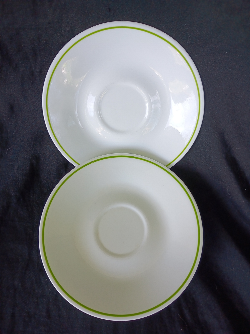 Vintage Corelle Strawberry Sundae Meadow Wildflower 6 1/4" Saucers